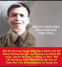 “PHAN ĐÌNH GIÓT – LỒNG NGỰC THÉP, Ý CHÍ VÀNG”