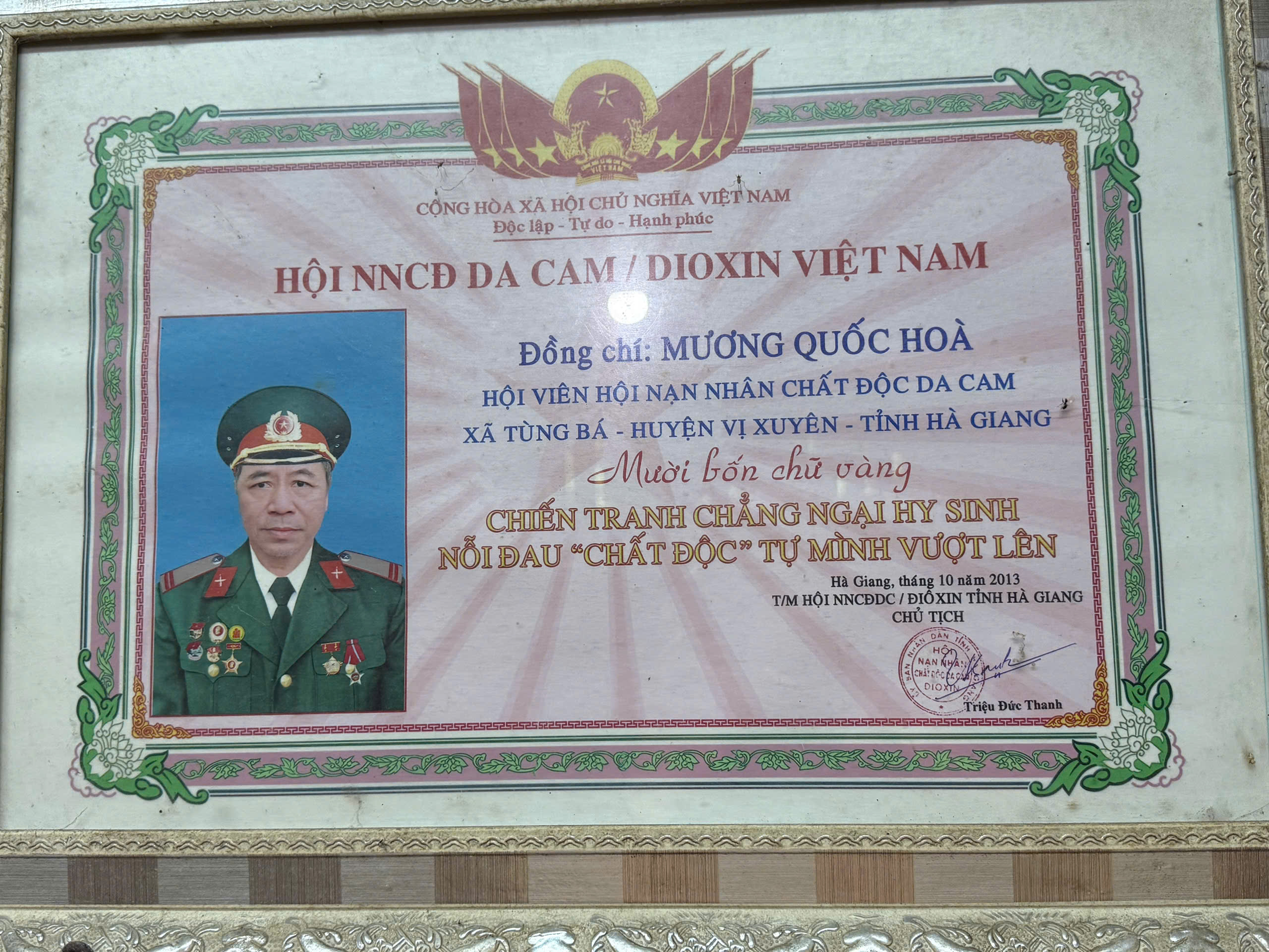 Nhật ký hành quân chống Mỹ của người chiến sĩ Dân tộc Tày