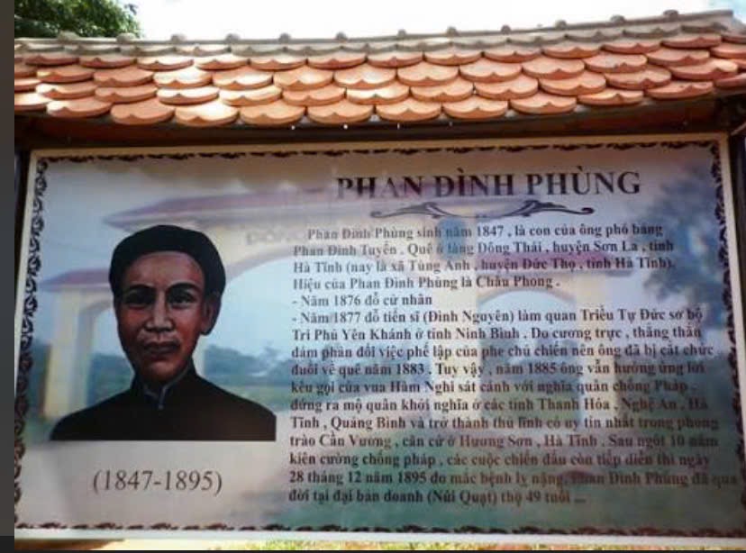 Phan Đình Phùng - Người lãnh tụ kiên trung của phong trào Cần Vương