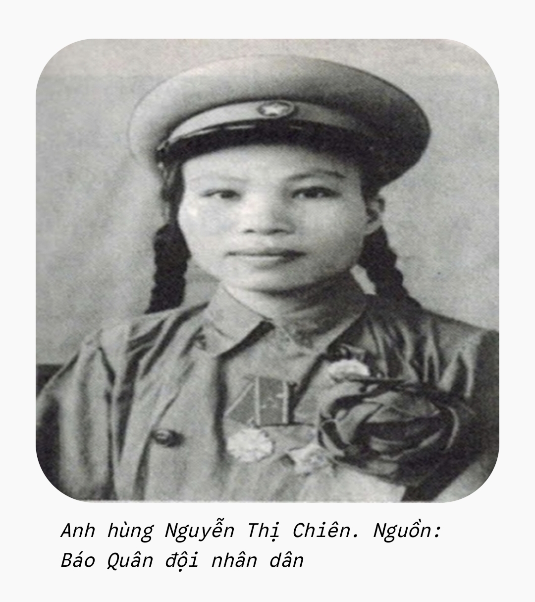 Anh hùng lực lượng vũ trang nhân dân Nguyễn Thị Chiên