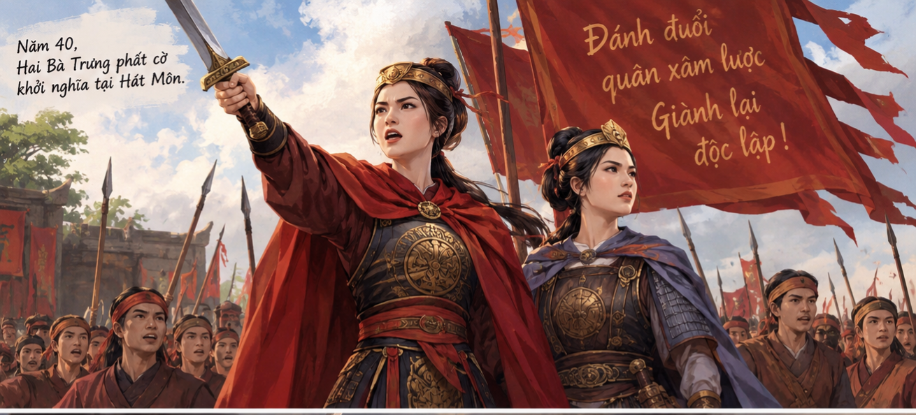 Ngọn lửa Hai Bà – Bản hùng ca bất diệt