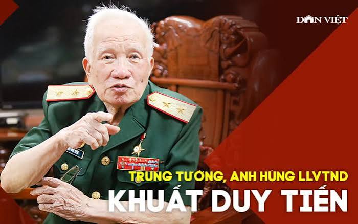 🇻🇳 TRUNG TƯỚNG KHUẤT DUY TIẾN – NGƯỜI CHỈ HUY TRÊN NHỮNG TRẬN ĐÁNH KHÔNG LÙI BƯỚC