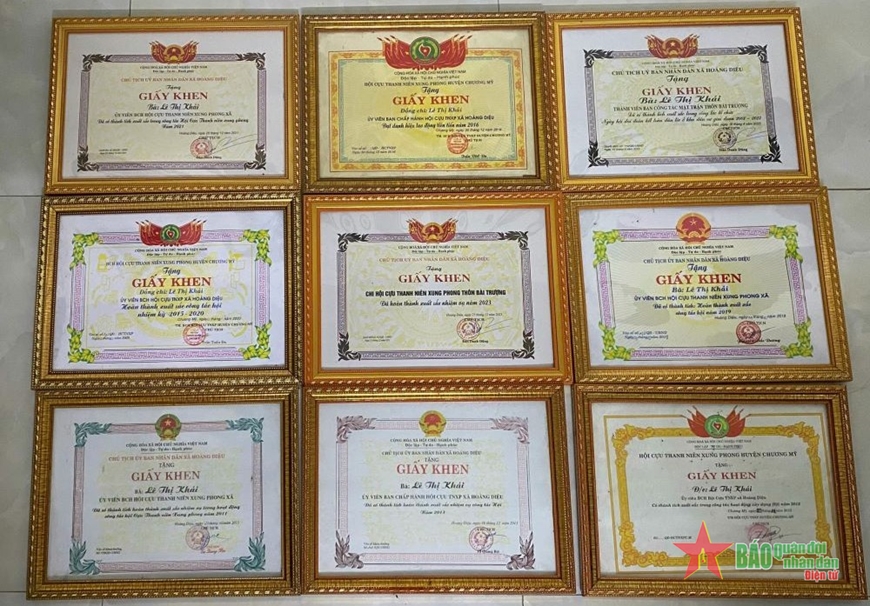 Cựu thanh niên xung phong Lê Thị Khải: Người hết lòng với mọi phong trào