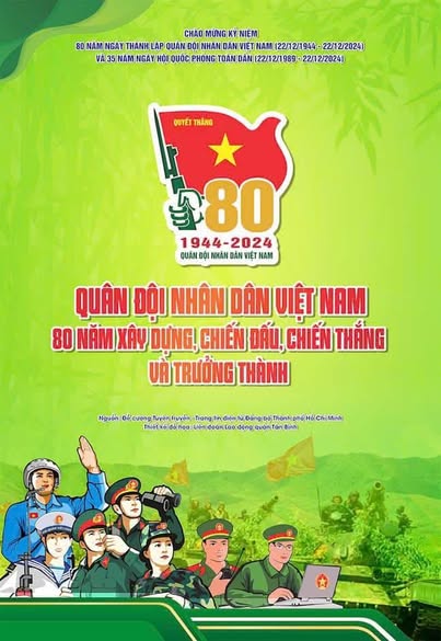 Quân đội nhân dân Việt Nam - 80 năm xây dựng, chiến đấu, chiến thắng và trưởng thành.