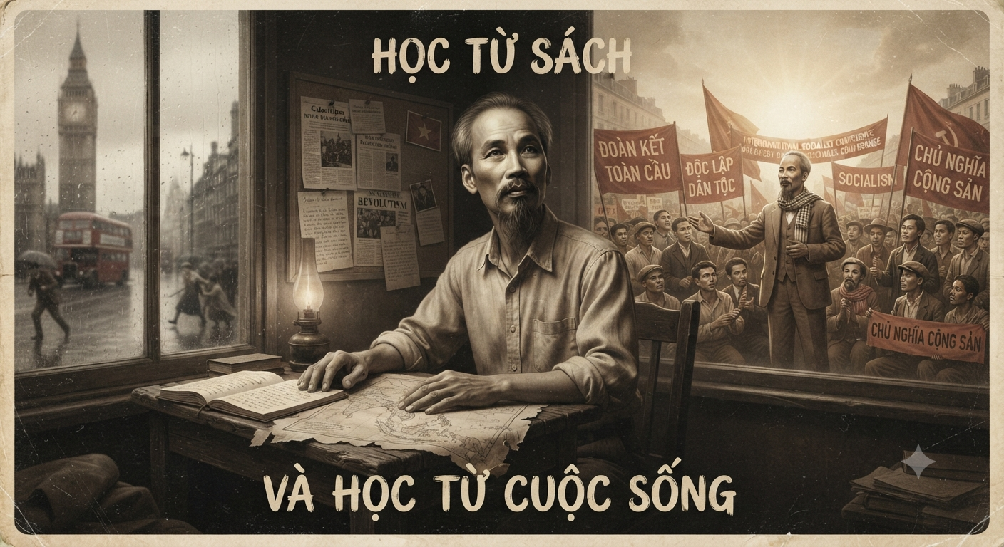 Học từ sách và học từ cuộc sống