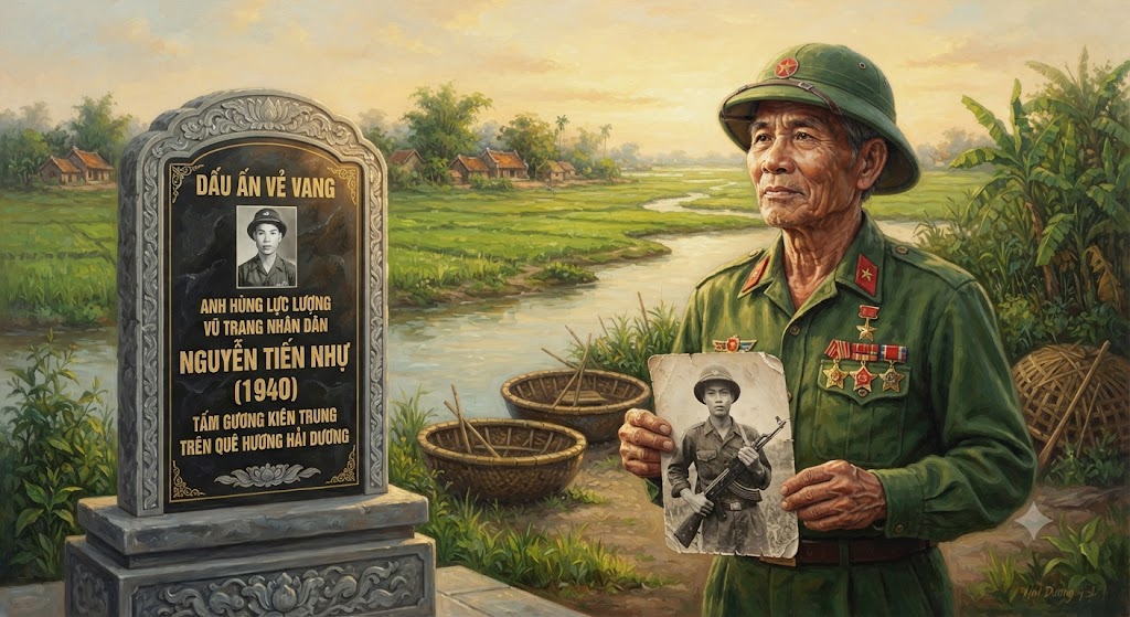 DẤU ẤN VẺ VANG: ANH HÙNG LỰC LƯỢNG VŨ TRANG NHÂN DÂN NGUYỄN TIẾN NHỰ (1940) – TẤM GƯƠNG KIÊN TRUNG TRÊN QUÊ HƯƠNG HẢI DƯƠNG