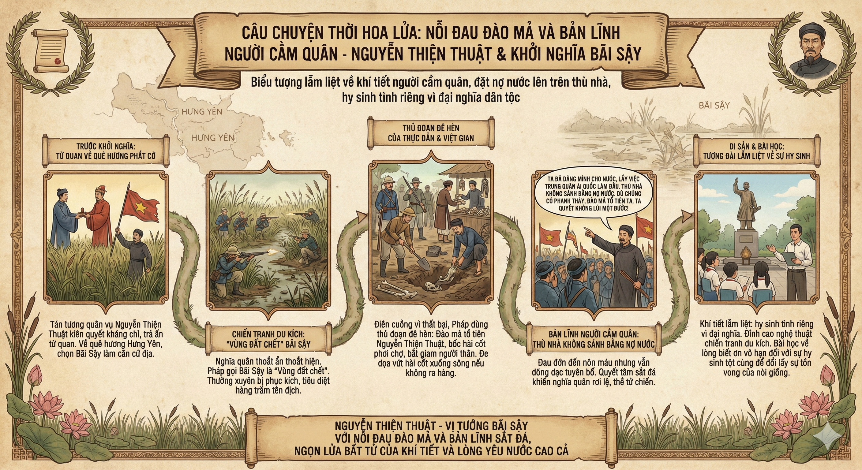 CÂU CHUYỆN THỜI HOA LỬA - Tướng quân Nguyễn Thiện Thuật