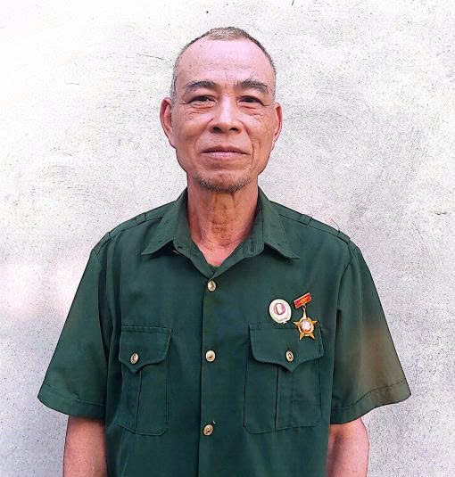 Cựu chiến binh: Chu Văn Chưởng sinh ngày 10 tháng 10 năm 1967
