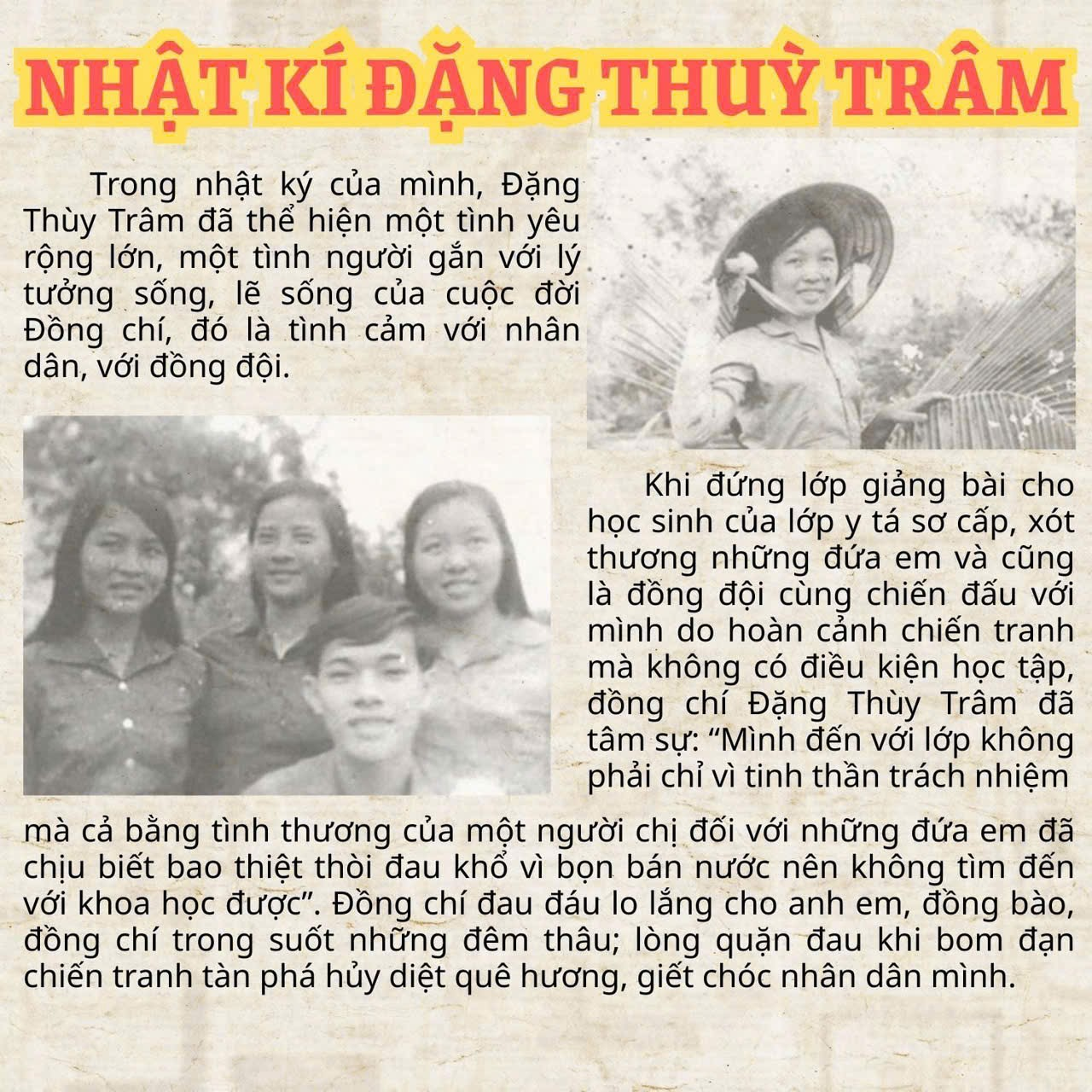Tình Yêu Thương Con Người Sâu Sắc Trong "Nhật Kí Đặng Thuỳ Trâm"