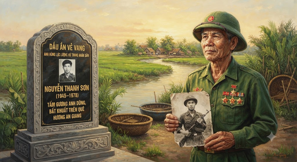 DẤU ẤN VẺ VANG: ANH HÙNG LỰC LƯỢNG VŨ TRANG NHÂN DÂN NGUYỄN THANH SƠN (1945–1978) – TẤM GƯƠNG ANH DŨNG, BẤT KHUẤT TRÊN QUÊ HƯƠNG AN GIANG