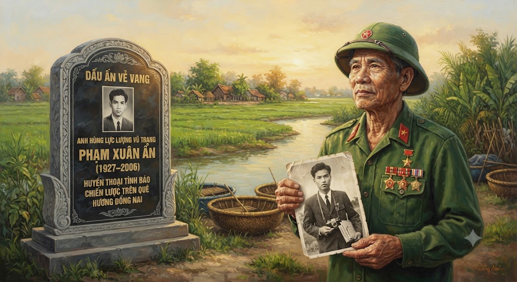 DẤU ẤN VẺ VANG: ANH HÙNG LỰC LƯỢNG VŨ TRANG NHÂN DÂN PHẠM XUÂN ẨN (1927–2006) – HUYỀN THOẠI TÌNH BÁO CHIẾN LƯỢC TRÊN QUÊ HƯƠNG ĐỒNG NAI