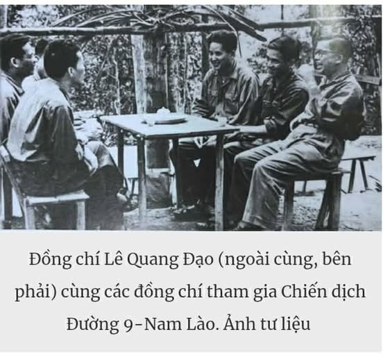 Trung tướng Lê Quang Đạo với ngành tuyên huấn Quân đội