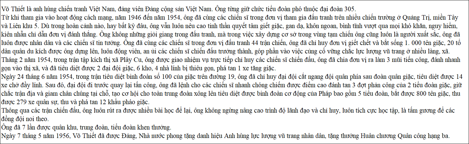 Võ Thiết