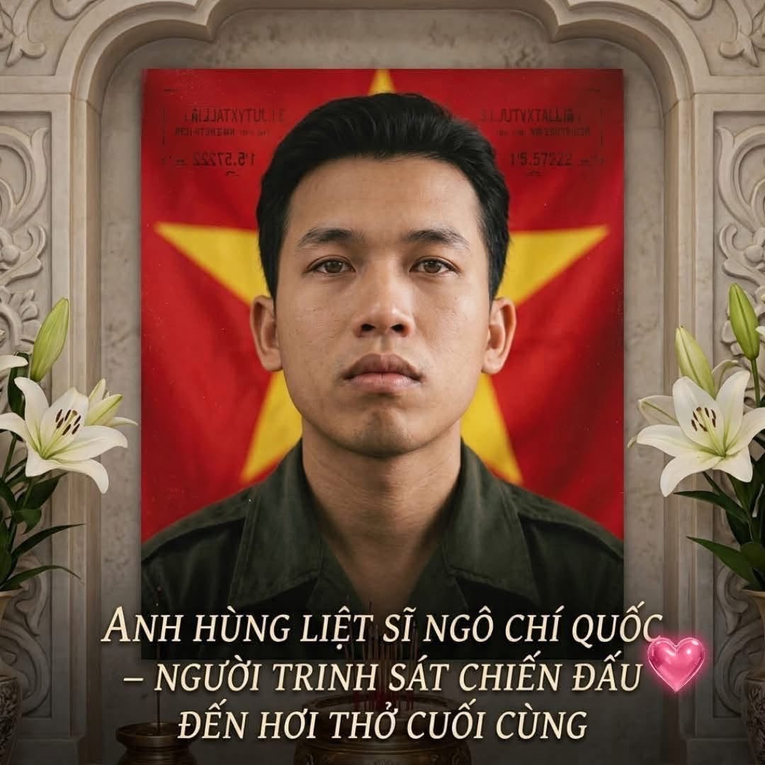 NGƯỜI TRINH SÁT LẤY CÁI CHẾT ĐỂ MỞ ĐƯỜNG CHO CHIẾN THẮNG