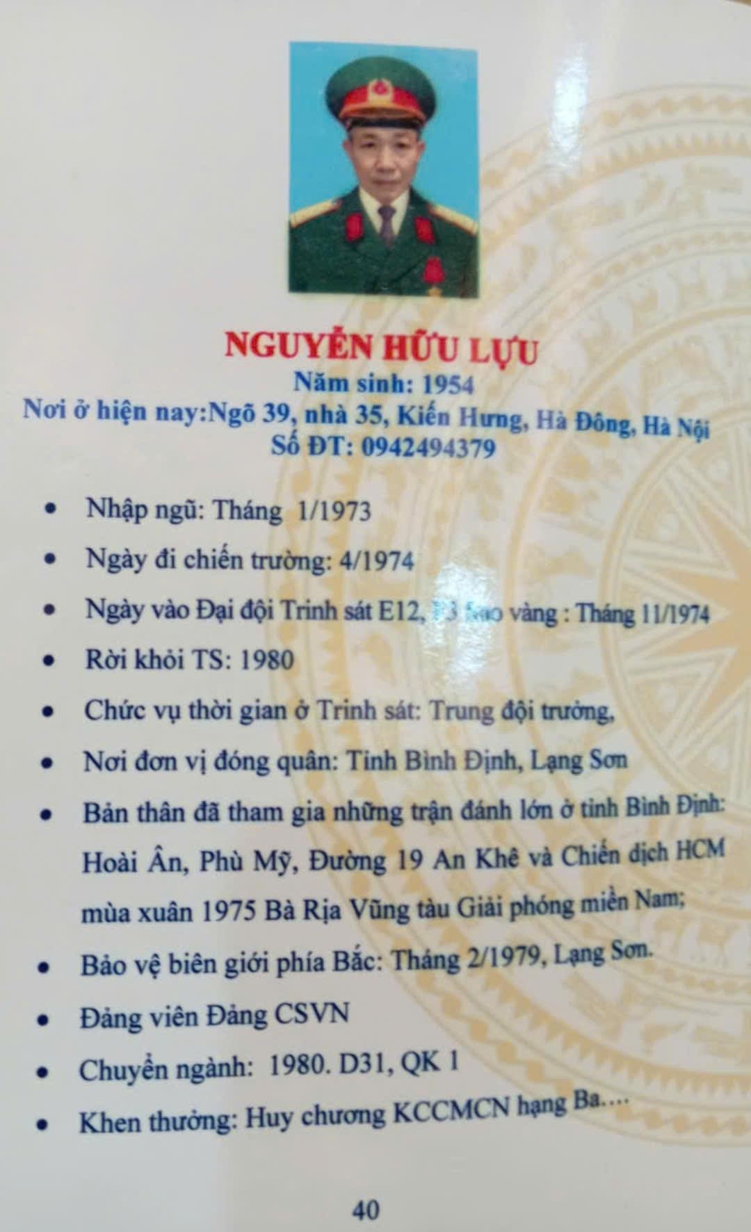 [Khoa Sinh học]  “Mảnh đạn nằm trong kí ức”