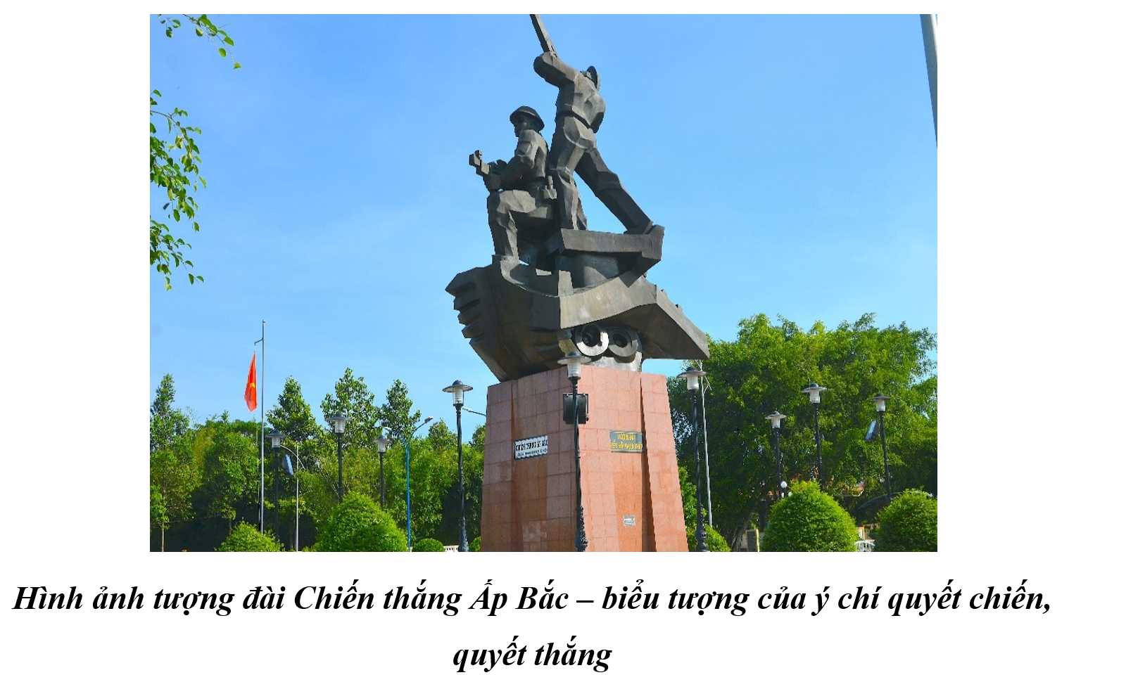TIỂU ĐỘI GANG THÉP TRONG CHIẾN THẮNG ẤP BẮC