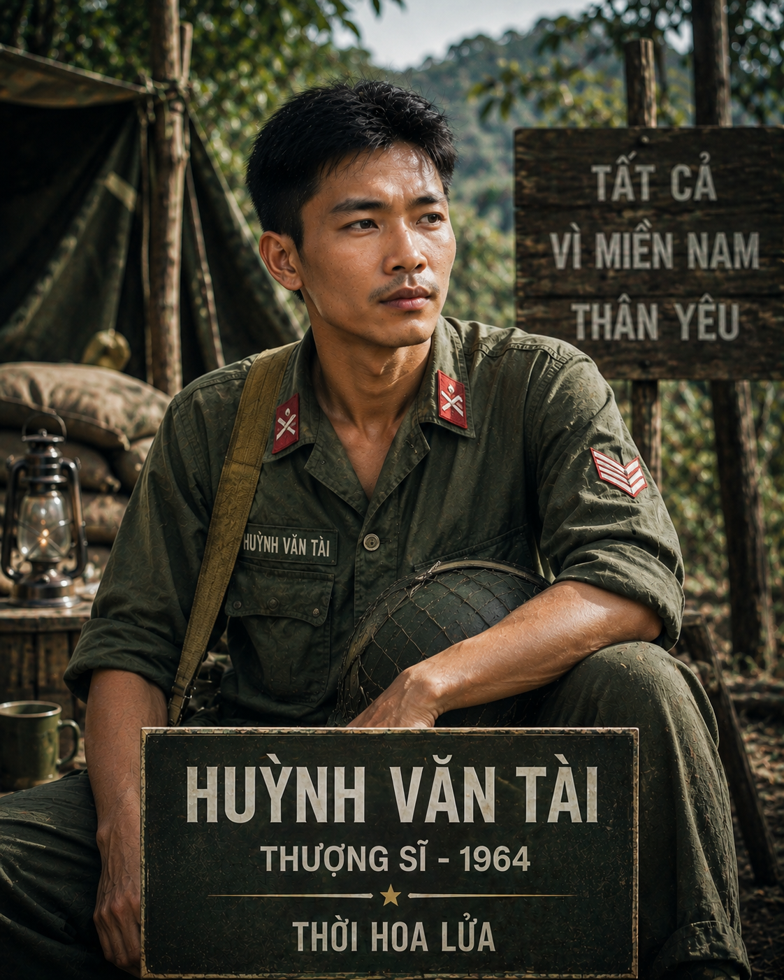 Thời Hoa Lửa Của Thượng Sĩ “ Huỳnh Văn Tài