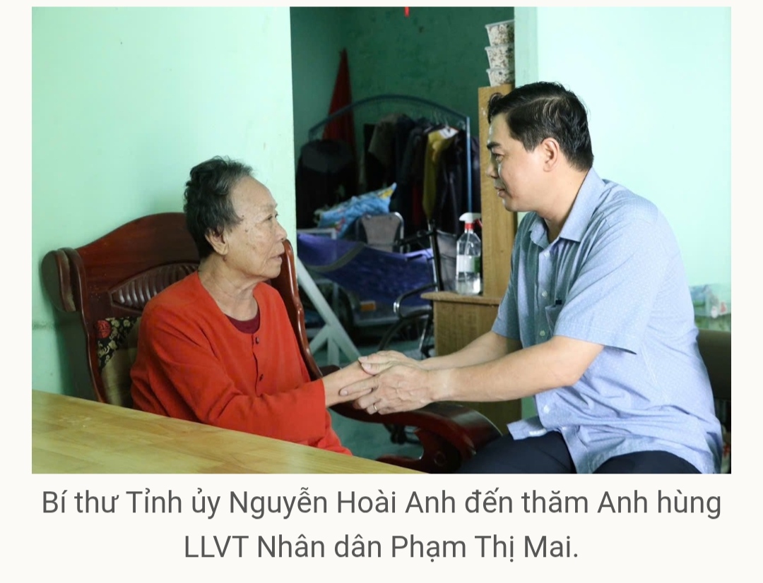 Anh hùng Lực lượng Vũ trang nhân dân Phạm Thị Mai 3 lần bị địch cưa chân