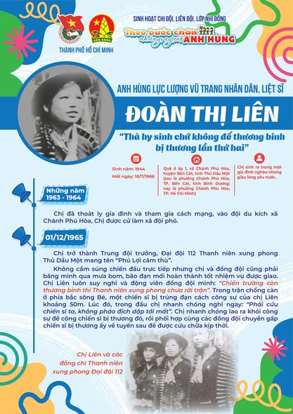 Anh hùng LLVTND Đoàn Thị Liên - Thà hy sinh chứ không để thương binh bị thương lần thứ hai