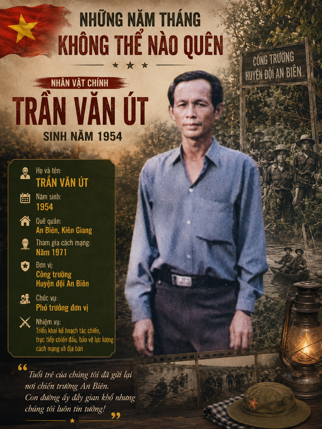 THỜI HOA LỬA CỦA ÔNG “TRẦN VĂN ÚT”