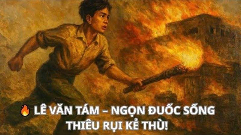 Lê Văn Tám - Ngọn đuốc sống thiêu rụi kẻ thù