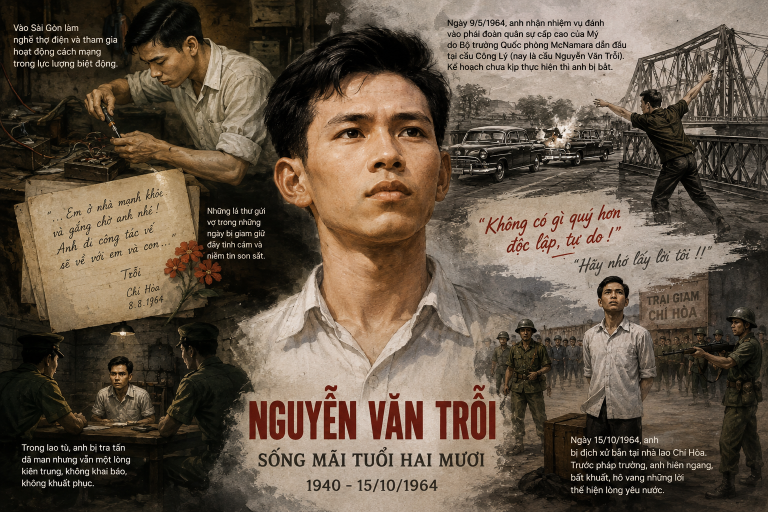 Ngọn Lửa Nguyễn Văn Trỗi – Sống Mãi Tuổi Hai Mươi