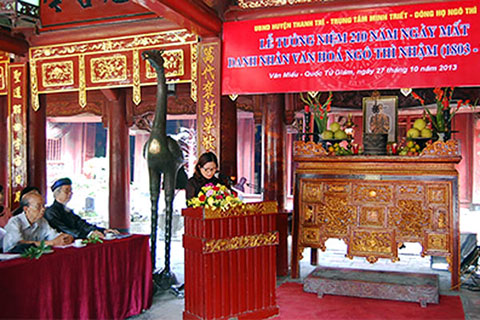 Danh nhân Ngô Thì Nhậm (1746- 1803)