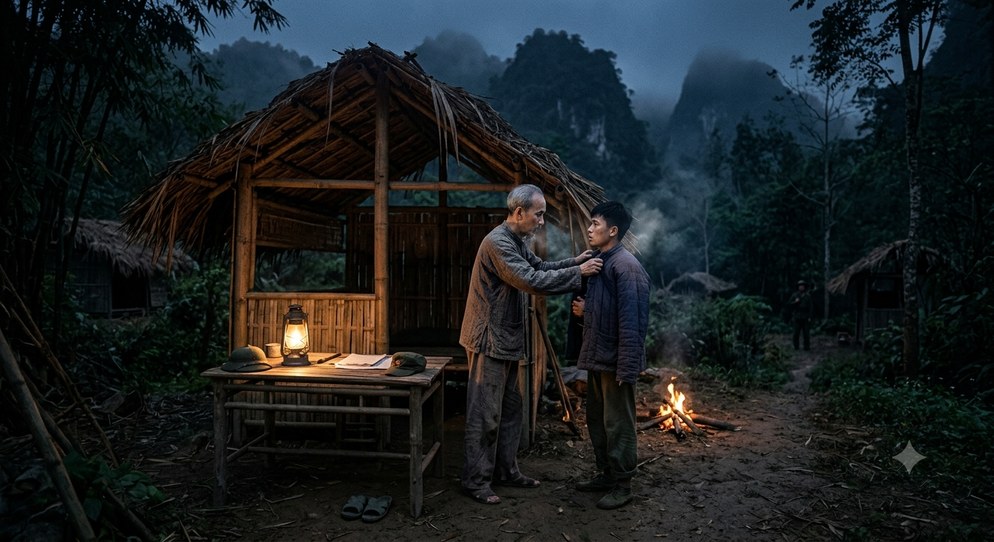 Chiếc Áo Ấm Nhường Chiến Sĩ