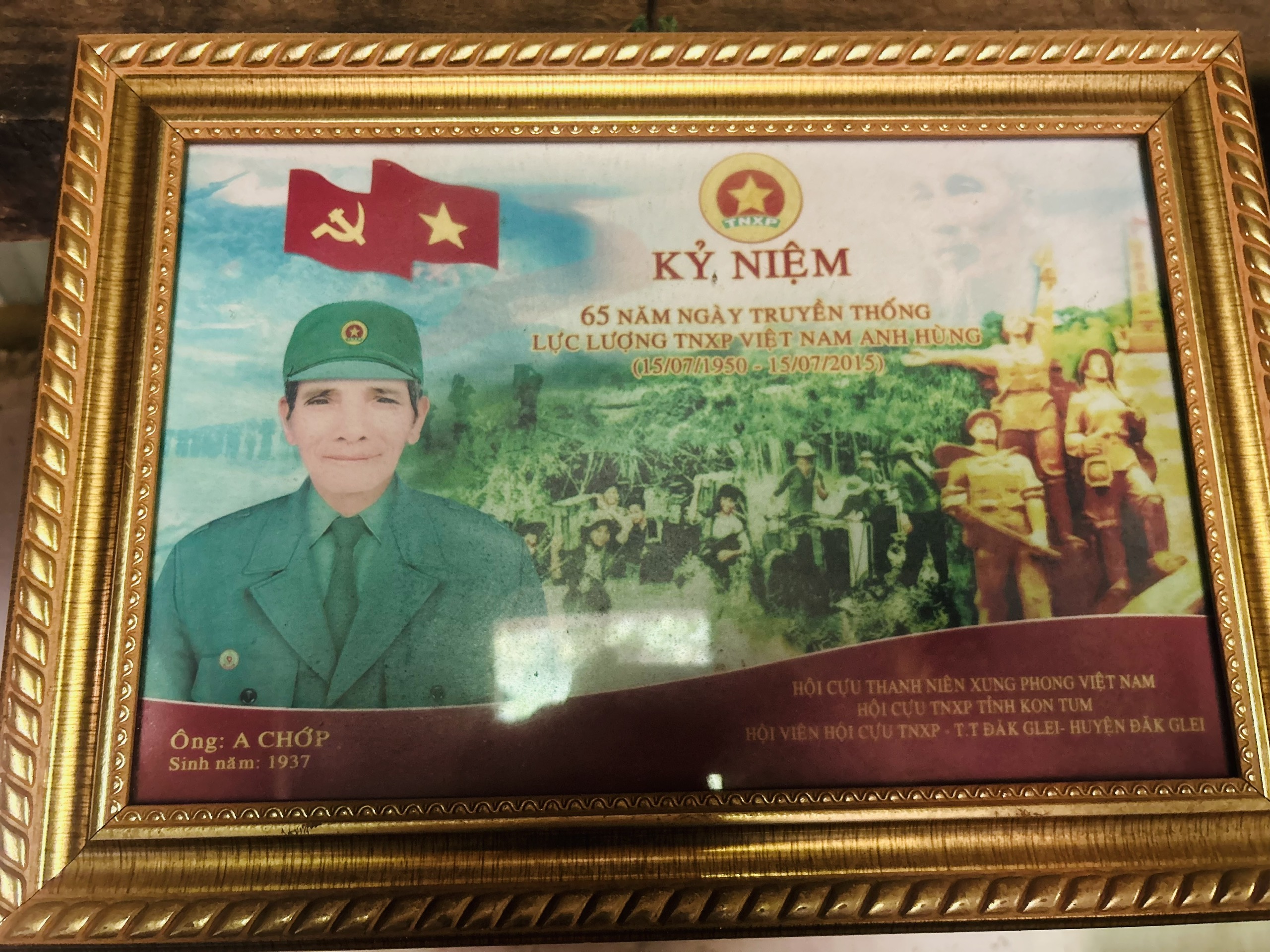 Ký ức hào hùng trên tuyến lửa Đăk Pék của ông A Chớp