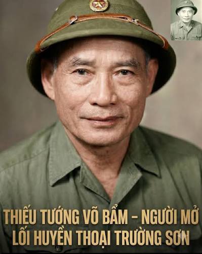 VÕ BẨM NGƯỜI ĐƯỢC GIAO MỞ TUYẾN ĐƯỜNG HỒ CHÍ MINH TRÊN BỘ