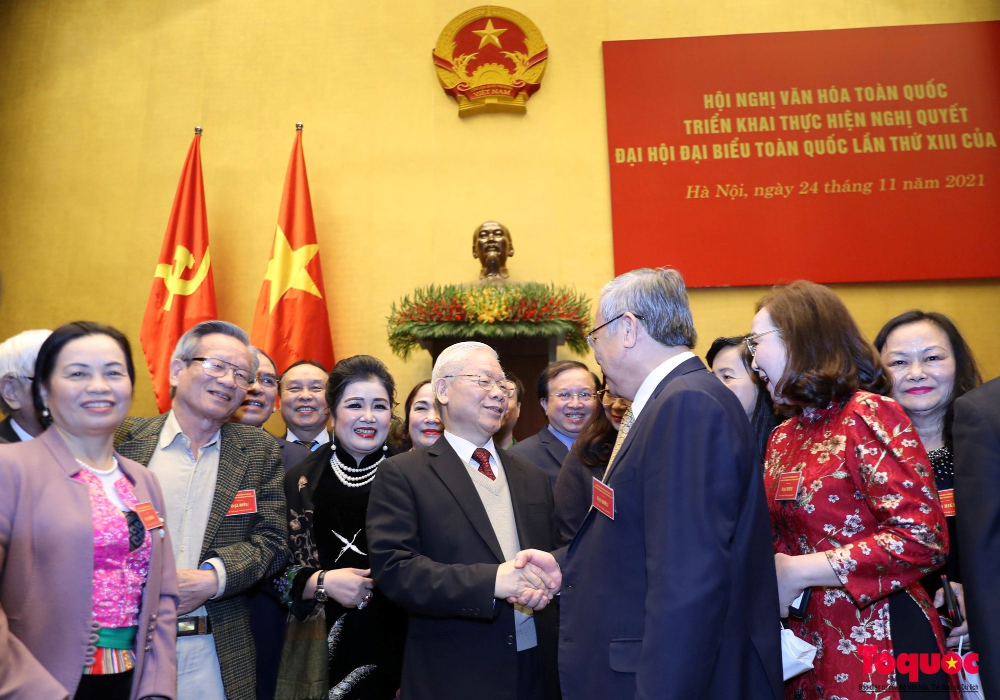 Tổng Bí thư Nguyễn Phú Trọng: Nhà văn hóa lớn, hết lòng vì sự phát triển của nền văn hóa Việt Nam