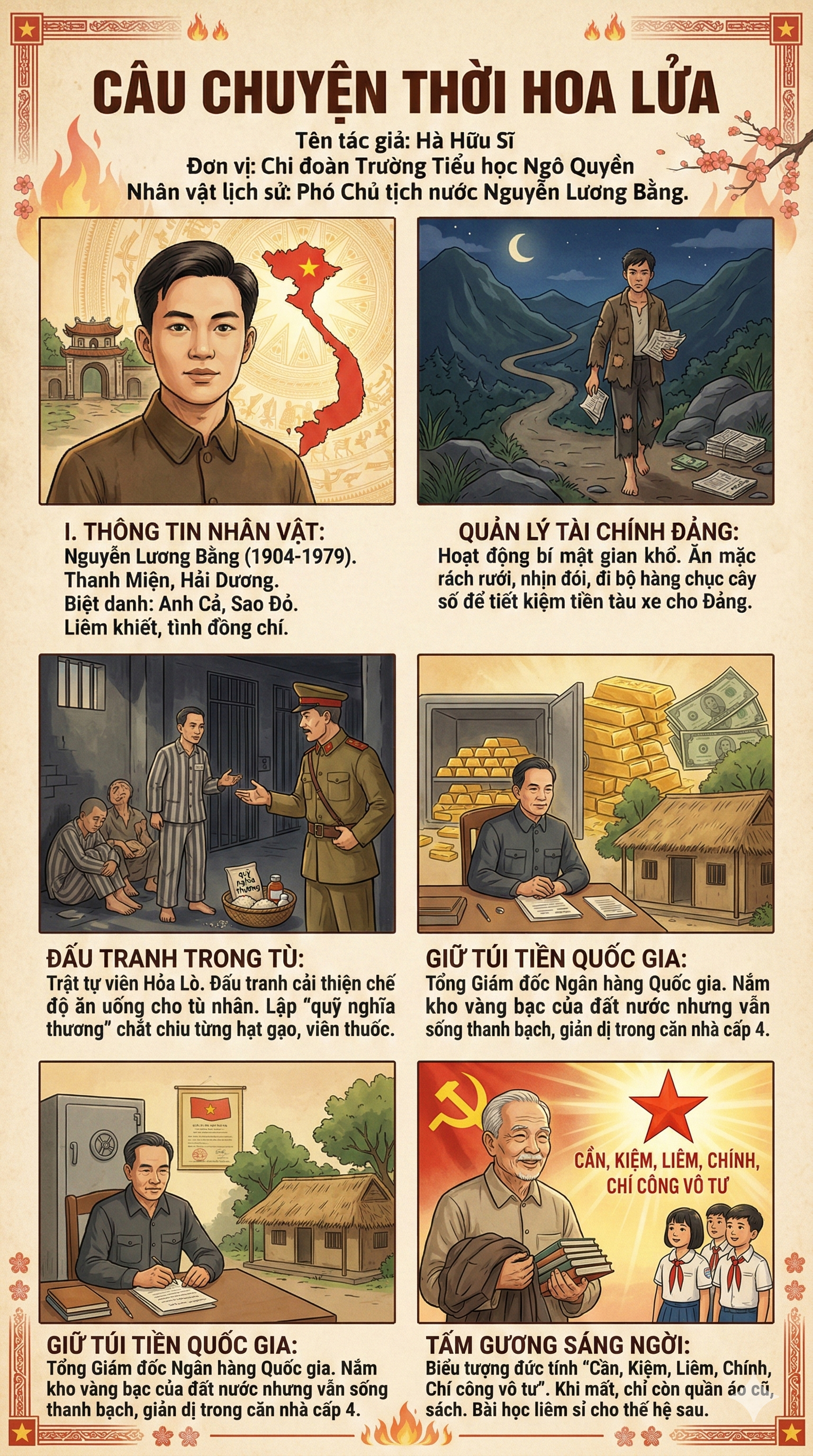 NGƯỜI GIỮ TÚI TIỀN KHÔNG THÂM MỘT XU