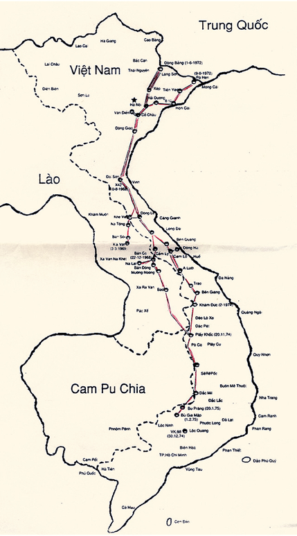 Đường ống xăng dầu vượt Trường Sơn