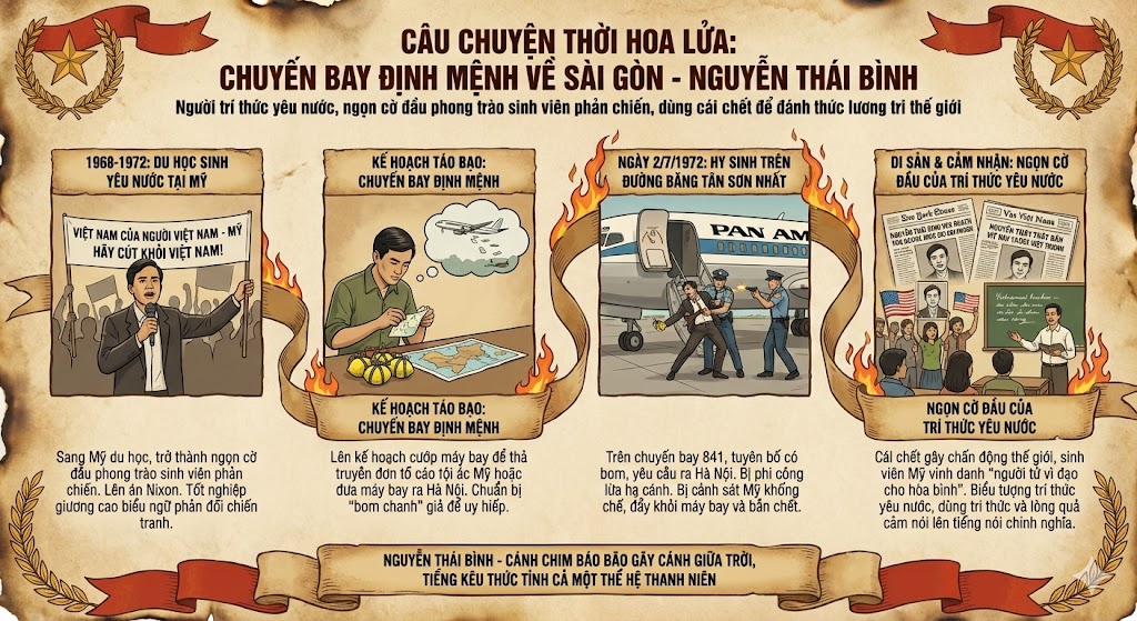 CÂU CHUYỆN THỜI HOA LỬA - LIỆT SĨ NGUYỄN THÁI BÌNH