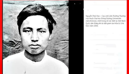 Nguyễn Thái Học (1902 - 1930): Nhà cách mạng, lãnh tụ của Việt Nam Quốc dân Đảng