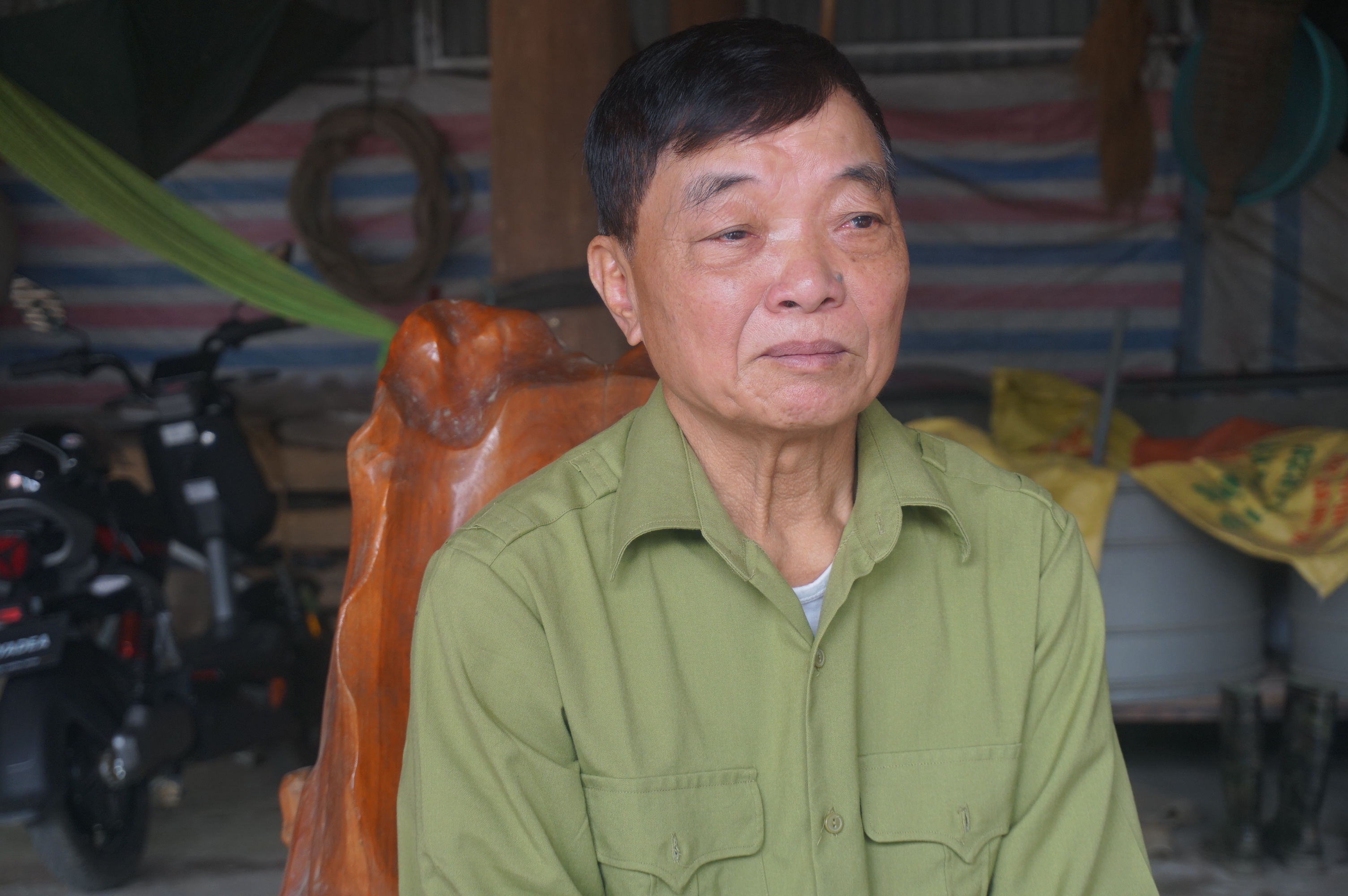 Chưa kịp ăn cơm