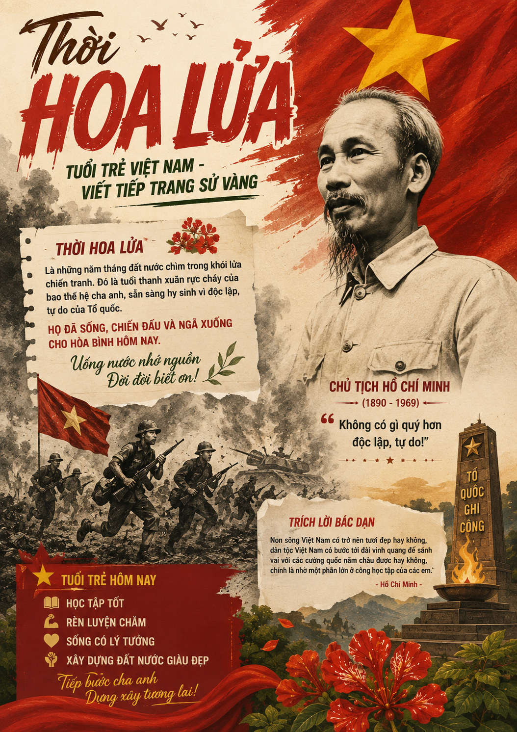 Chủ tịch Hồ Chí Minh – Vị lãnh tụ vĩ đại của dân tộc Việt Nam