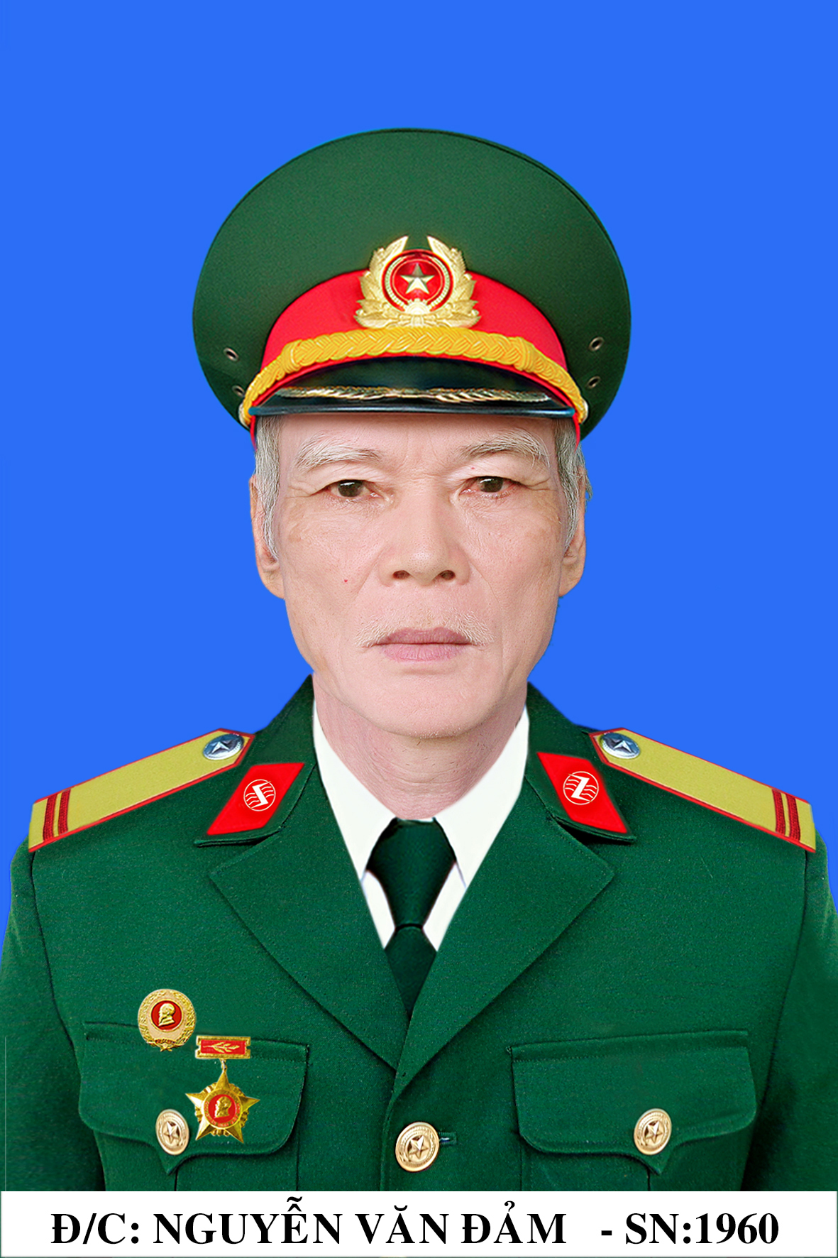 Đồng chí Nguyễn Quang Đảm - chiến sĩ tham gia bảo vệ vùng biên giới