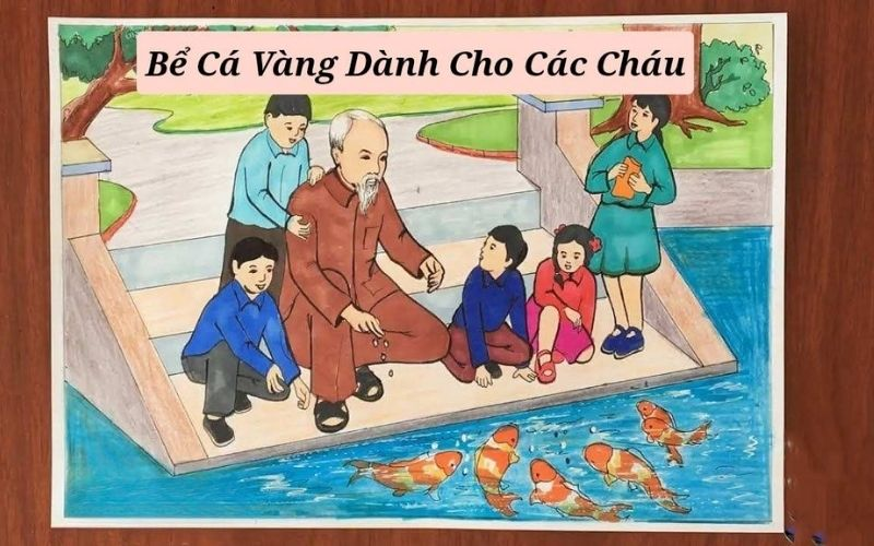 Bể cá vàng dành cho các cháu