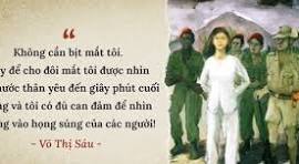 Võ Thị Sáu _ người con gái đất đỏ