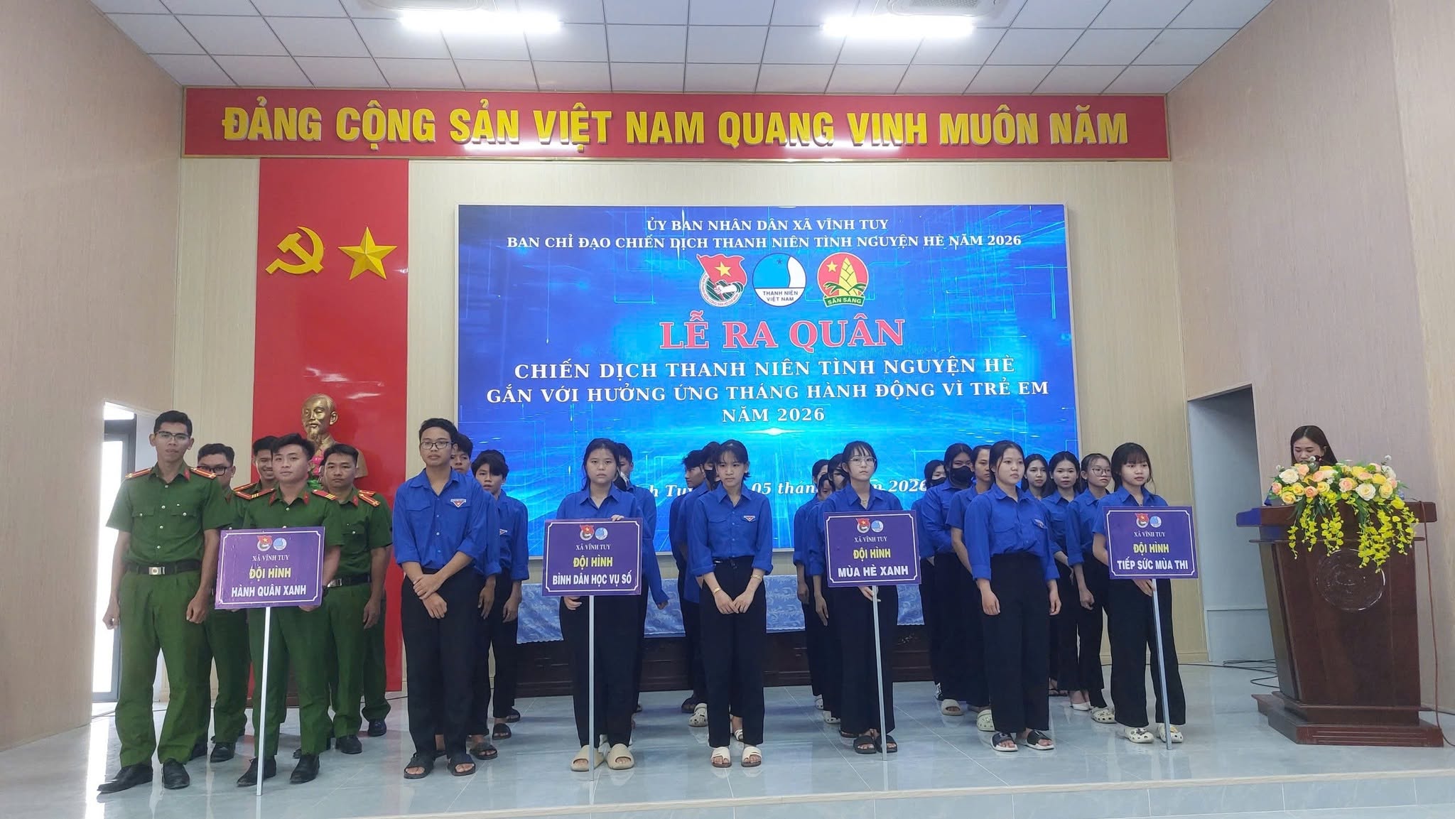 LỄ RA QUÂN CHIẾN DỊCH THANH NIÊN TÌNH NGUYỆN HÈ NĂM 2026