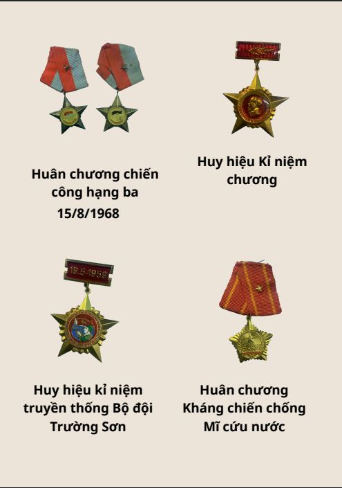 bức hình chân dung cựu chiến binh