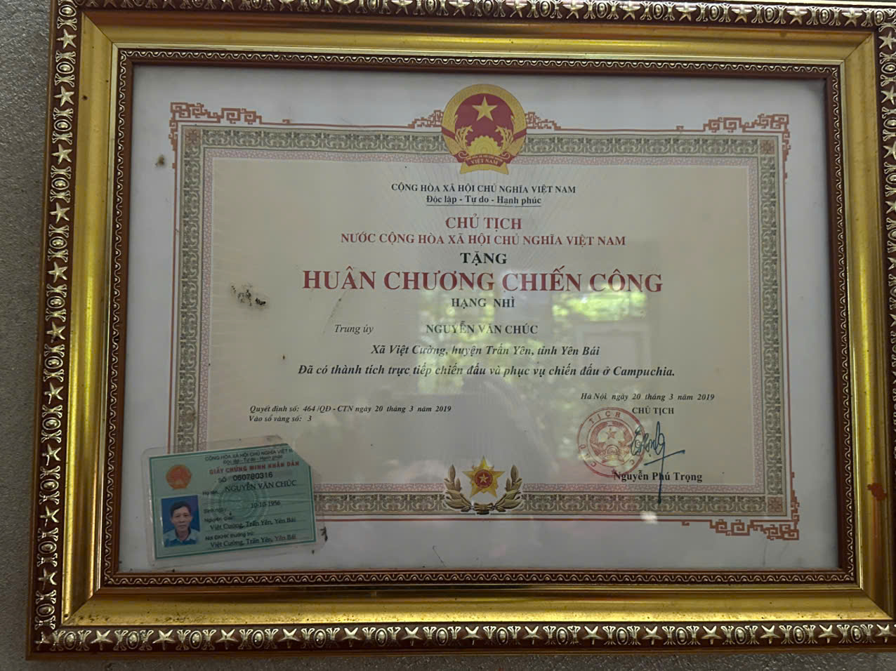 Câu chuyện về ông Nguyễn Văn Chúc