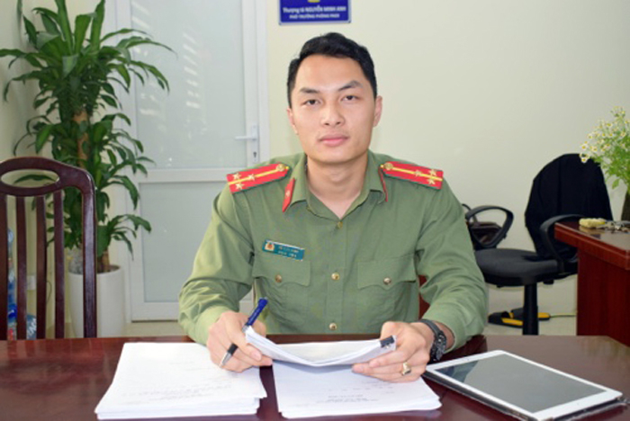 Thượng úy Công an nhiều lần hiến máu cứu người (2023)