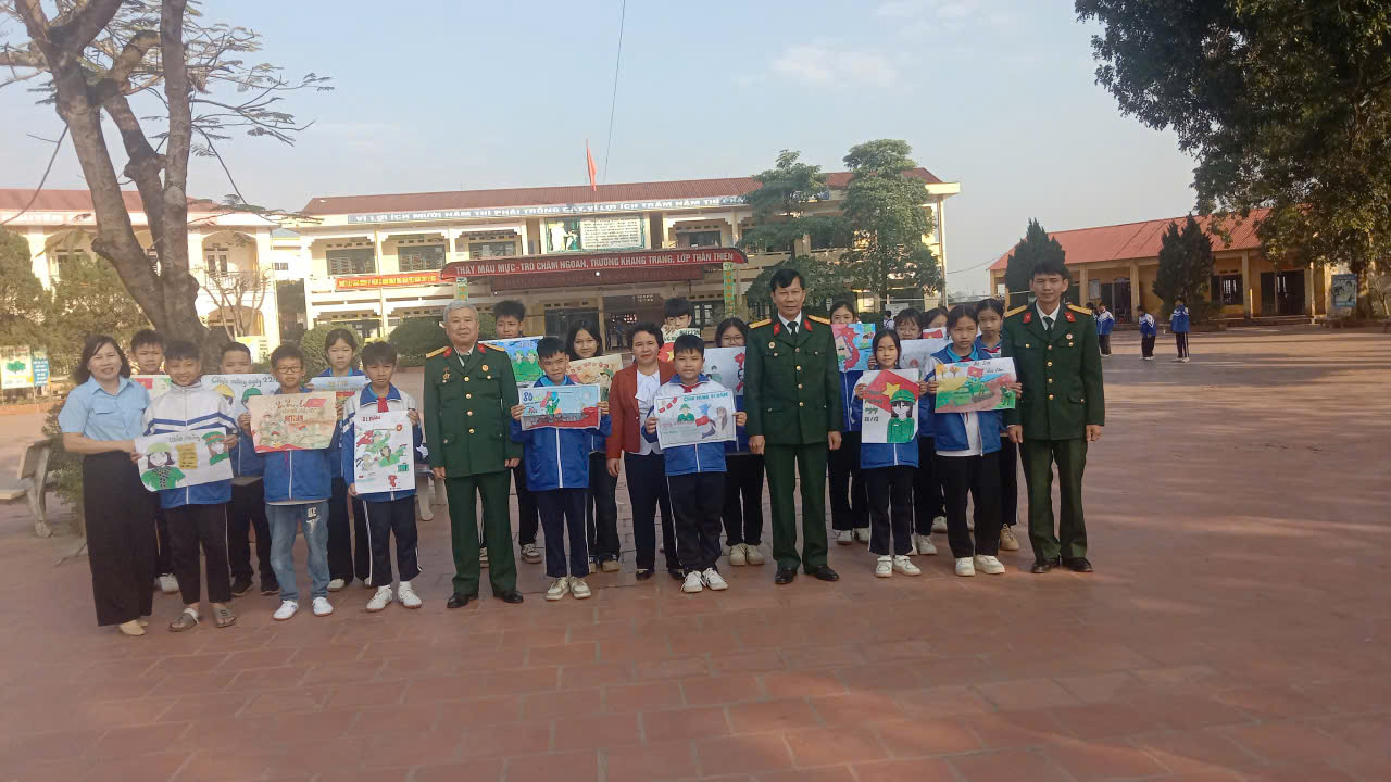 SINH HOẠT TRUYỀN THỐNG – UỐNG NƯỚC NHỚ NGUỒN TẠI LIÊN ĐỘI THCS ÚC KỲ