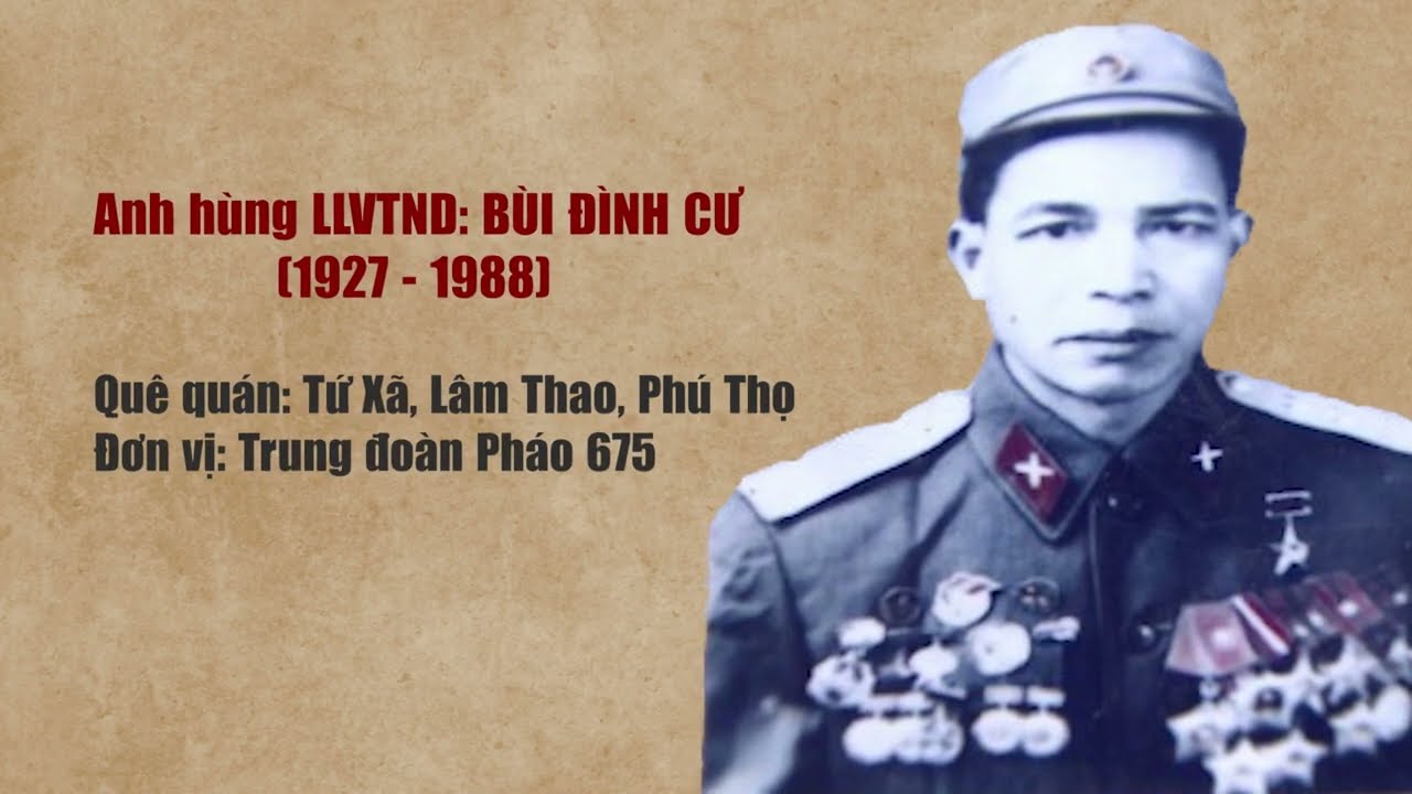 Anh hùng LLVT Bùi Đình Cư