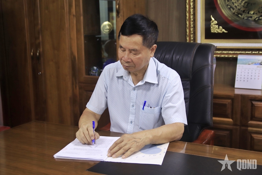 Phó chủ tịch Hội doanh nhân Cựu chiến binh Nguyễn Thế Đệ: Trái tim người lính trong một doanh nhân 