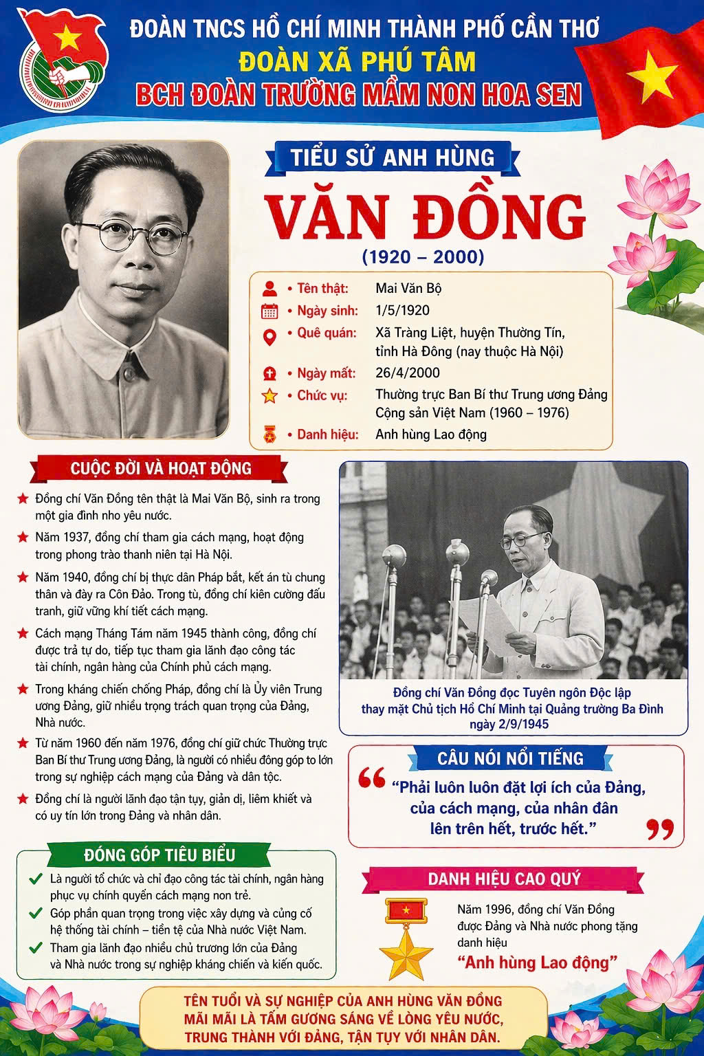 Anh hùng Văn Đồng