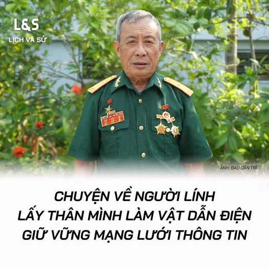 CHUYỆN VỀ NGƯỜI LÍNH LẤY THÂN MÌNH LÀM VẬT DẪN ĐIỆN, GIỮ VỮNG MẠNG LƯỚI THÔNG TIN