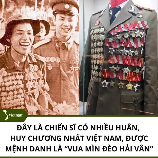 NHÌN NGỰC ÁO ĐẦY HUÂN, HUY CHƯƠNG LÀ BIẾT NGƯỜI ANH HÙNG NÀY VĨ ĐẠI CỠ NÀO